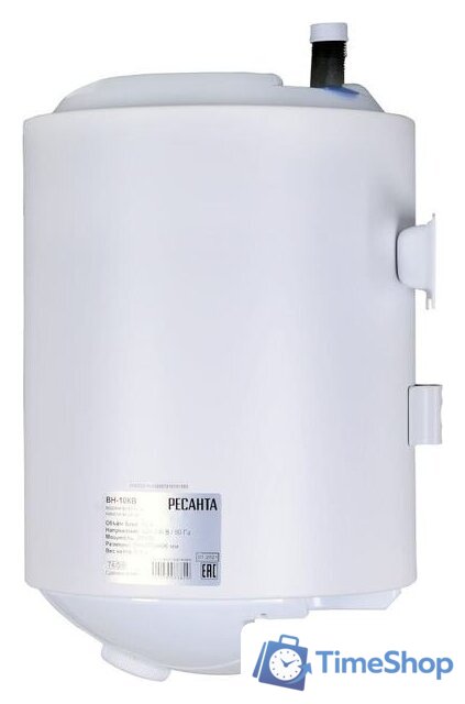 Накопительный электрический водонагреватель Ресанта ВН-10КВ - Изображение №2 — Интернет-магазин Time-Shop