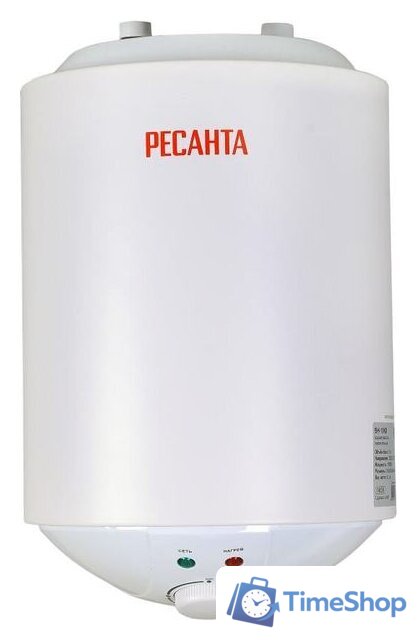 Накопительный электрический водонагреватель Ресанта ВН-10КВ - Изображение №1 — Интернет-магазин Time-Shop