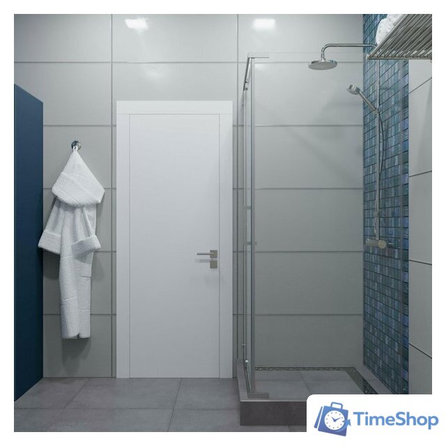 Душевой уголок Triton Терра Хром А1 90х90 без поддона (прозрачное стекло) - Изображение №4 — Интернет-магазин Time-Shop
