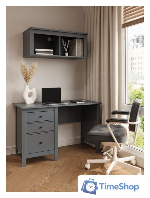 Офисный стол Mio Tesoro Сага 120x56 2.08.06.160.4 (серый) - Изображение №3 — Интернет-магазин Time-Shop