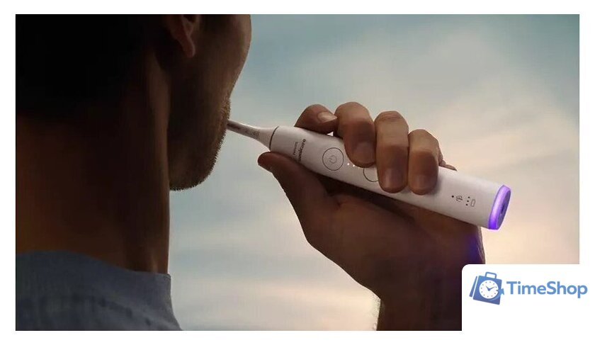 Электрическая зубная щетка Philips Sonicare Series 6100 HX7400/01 - Изображение №5 — Интернет-магазин Time-Shop