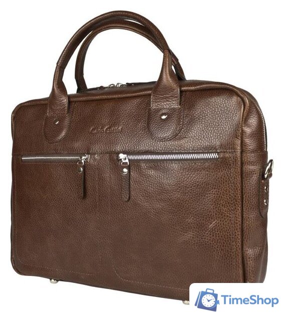 Мужская сумка Carlo Gattini Fratello 1014-94 (темно-терракотовый) - Изображение №1 — Интернет-магазин Time-Shop