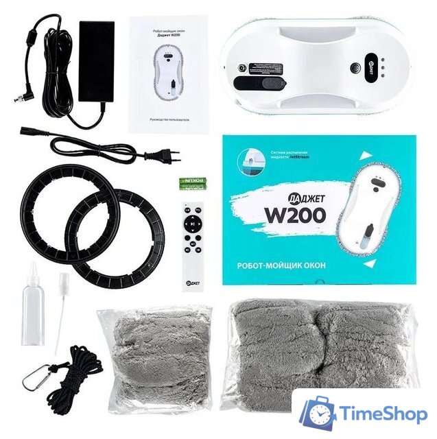Робот для мытья окон Даджет dBot W200 - Изображение №17 — Интернет-магазин Time-Shop