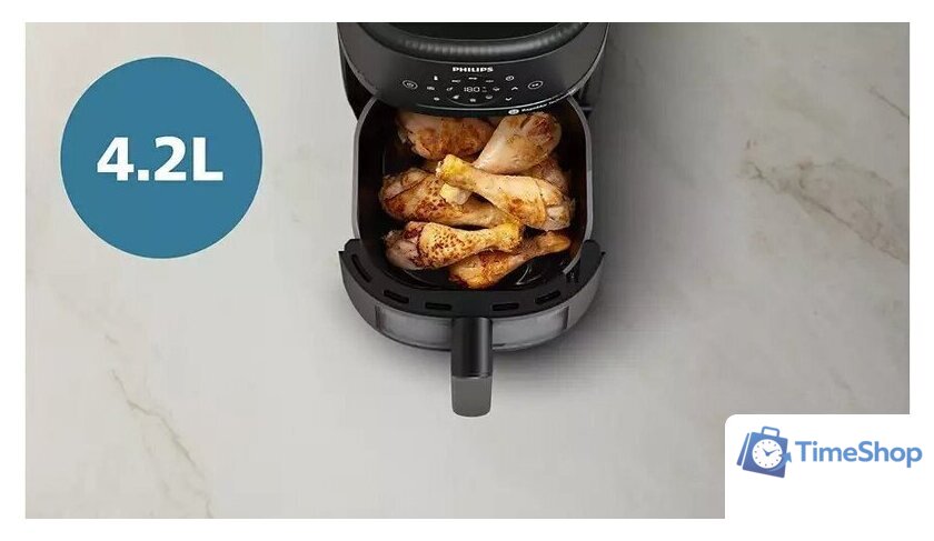 Аэрогриль (аэрофритюрница) Philips 2000 Series NA220/00 - Изображение №5 — Интернет-магазин Time-Shop