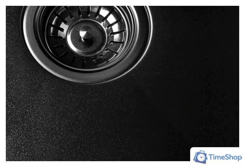 Кухонная мойка ARFEKA Eco AR 500*500 Black PVD Nano - Изображение №11 — Интернет-магазин Time-Shop