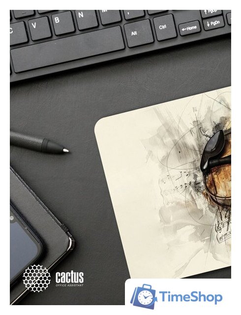 Коврик для мыши CACTUS Musical CS-MP-COR02XXL - Изображение №6 — Интернет-магазин Time-Shop