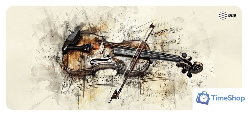 Коврик для мыши CACTUS Musical CS-MP-COR02XXL - Изображение №1 — Интернет-магазин Time-Shop