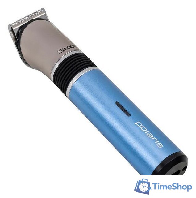 Триммер для бороды и усов Polaris PHC 0401RB Flex Motion - Изображение №6 — Интернет-магазин Time-Shop