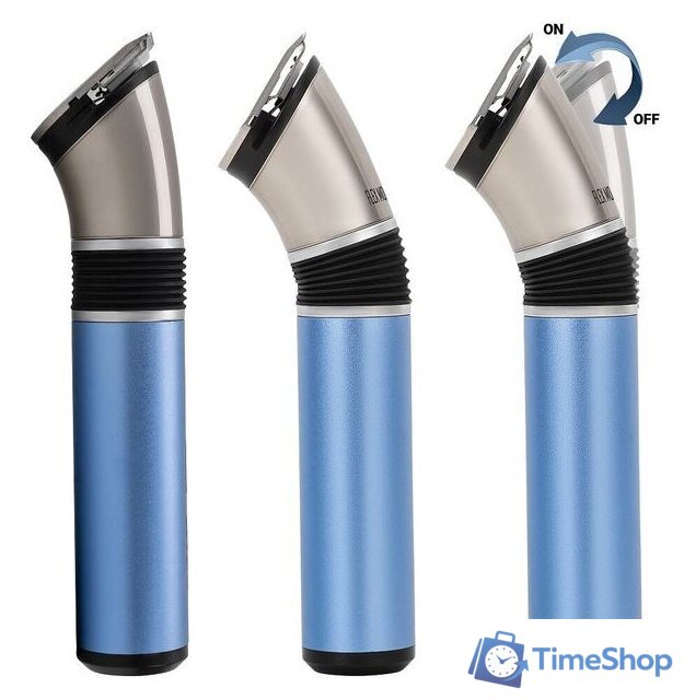 Триммер для бороды и усов Polaris PHC 0401RB Flex Motion - Изображение №8 — Интернет-магазин Time-Shop