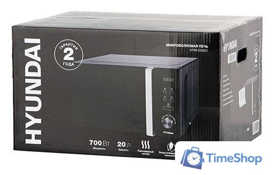 Микроволновая печь Hyundai HYM-D3001 - Изображение №8 — Интернет-магазин Time-Shop