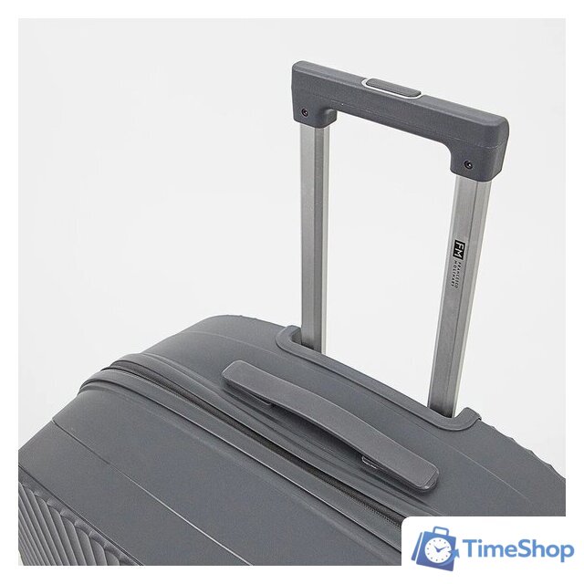 Чемодан-спиннер Francesco Molinary 344-168/2-24DGR (серый) - Изображение №6 — Интернет-магазин Time-Shop