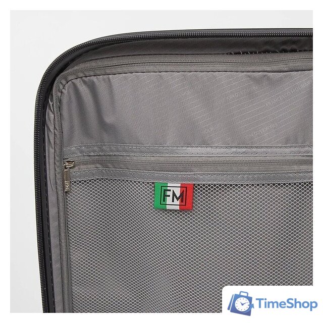 Чемодан-спиннер Francesco Molinary 344-168/2-24DGR (серый) - Изображение №8 — Интернет-магазин Time-Shop