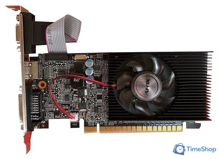 Видеокарта AFOX GeForce GT210 1GB GDDR3 AF210-1024D3L8 - Изображение №1 — Интернет-магазин Time-Shop