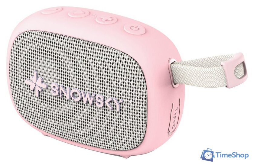 Беспроводная колонка Snowsky Anywhere (розовый) - Изображение №1 — Интернет-магазин Time-Shop