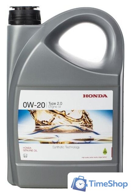 Моторное масло Honda Type 2.0 SN 0W-20 4л - Изображение №1 — Интернет-магазин Time-Shop