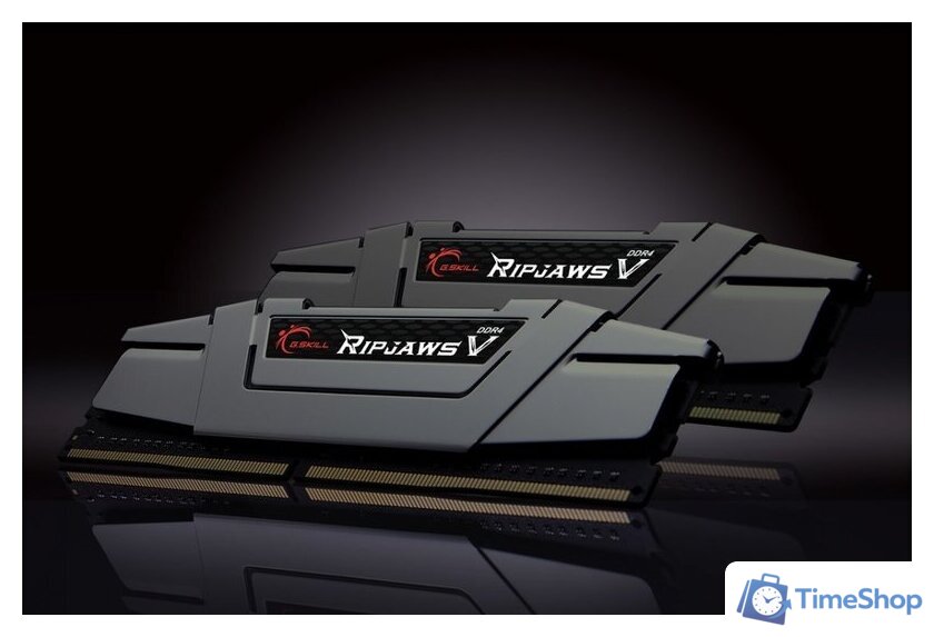 Оперативная память G.Skill Ripjaws V 2x32GB DDR4 PC4-32000 F4-4000C18D-64GVK - Изображение №4 — Интернет-магазин Time-Shop