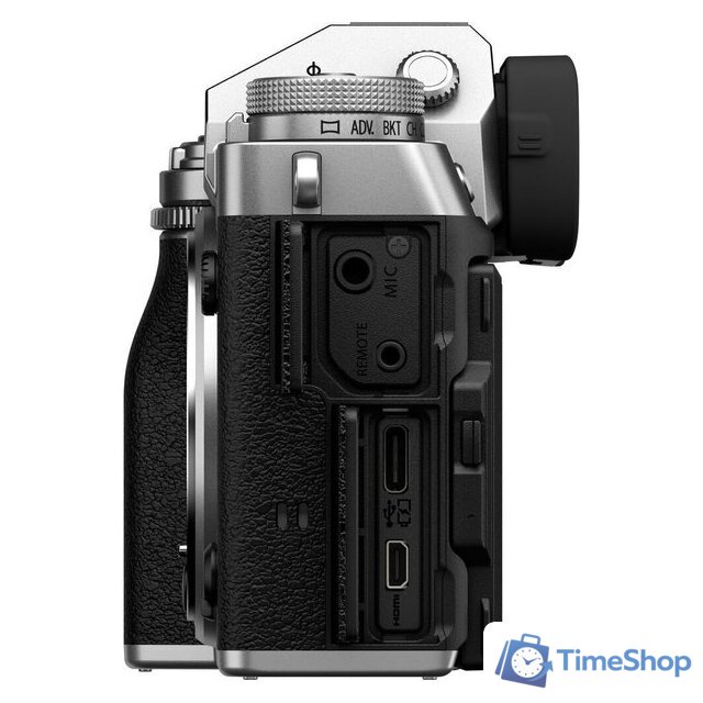 Беззеркальный фотоаппарат Fujifilm X-T5 Body (серебристый) - Изображение №8 — Интернет-магазин Time-Shop