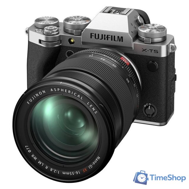 Беззеркальный фотоаппарат Fujifilm X-T5 Body (серебристый) - Изображение №10 — Интернет-магазин Time-Shop