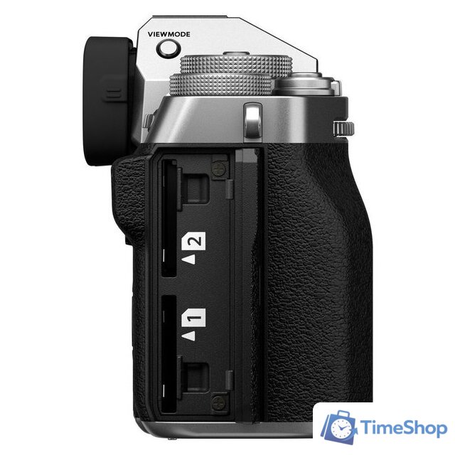 Беззеркальный фотоаппарат Fujifilm X-T5 Body (серебристый) - Изображение №6 — Интернет-магазин Time-Shop