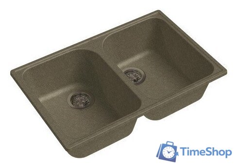 Кухонная мойка GranFest QUARZ Z-15 (песочный) - Изображение №1 — Интернет-магазин Time-Shop