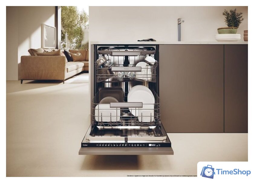 Встраиваемая посудомоечная машина Haier XS 4A4M4PB - Изображение №13 — Интернет-магазин Time-Shop