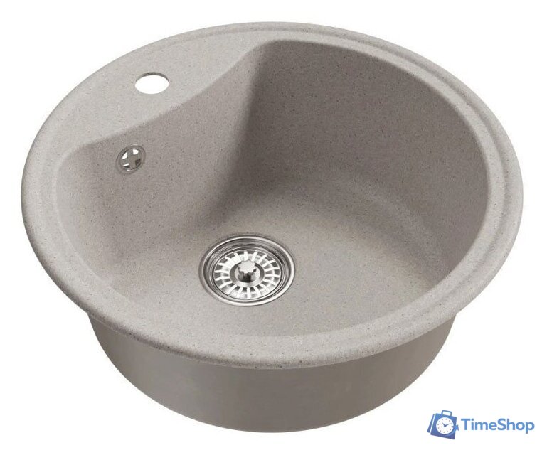 Кухонная мойка Mixline ML-GM09 551799 (серый) - Изображение №1 — Интернет-магазин Time-Shop
