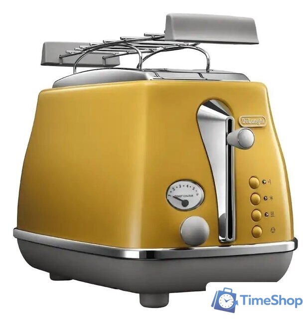 Тостер DeLonghi Icona Capitals CTOC2103.Y - Изображение №1 — Интернет-магазин Time-Shop