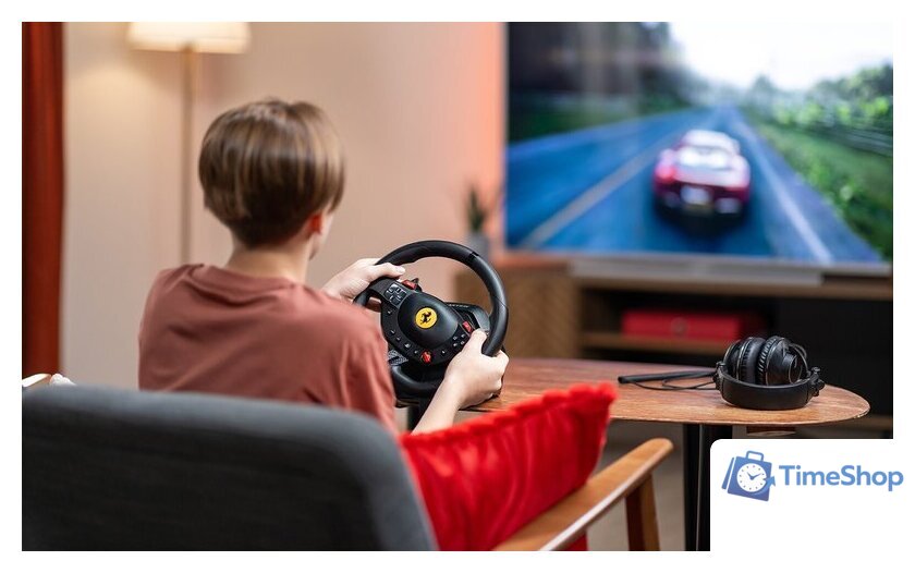 Руль Thrustmaster T98 Ferrari 296 GTB (для Xbox) - Изображение №8 — Интернет-магазин Time-Shop