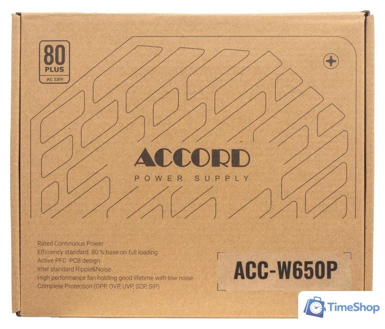 Блок питания Accord ACC-W650P - Изображение №12 — Интернет-магазин Time-Shop