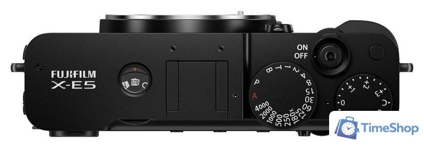 Беззеркальный фотоаппарат Fujifilm X-E5 Body (черный) - Изображение №5 — Интернет-магазин Time-Shop
