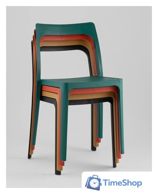 Стул Stool Group Marty 8060/95437 (пластик, темно-бирюзовый) - Изображение №8 — Интернет-магазин Time-Shop