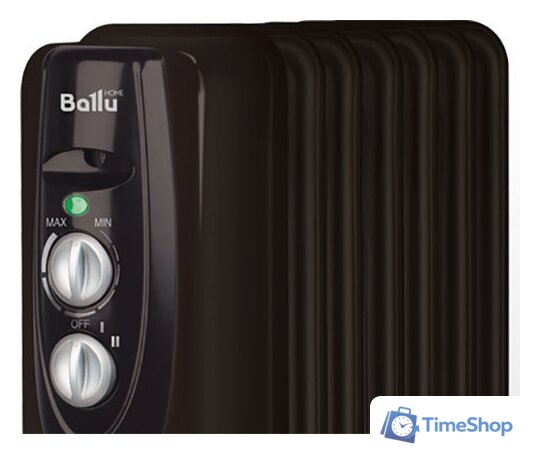 Масляный радиатор Ballu Classic black BOH/CL-11BRN 2200 - Изображение №2 — Интернет-магазин Time-Shop