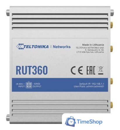4G Wi-Fi роутер Teltonika RUT360 - Изображение №1 — Интернет-магазин Time-Shop
