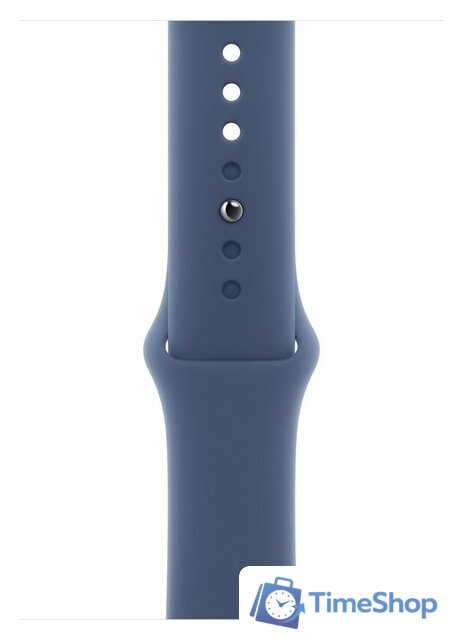 Умные часы Apple Watch Series 10 46 мм (алюминиевый корпус, серебристый/синий, спортивный силиконовый ремешок S/M) - Изображение №3 — Интернет-магазин Time-Shop