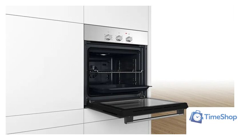 Электрический духовой шкаф Bosch Serie 2 HBF011BR0T - Изображение №4 — Интернет-магазин Time-Shop
