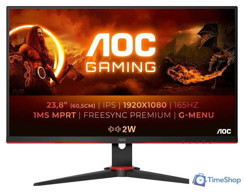 Игровой монитор AOC 24G2SPAE - Изображение №1 — Интернет-магазин Time-Shop
