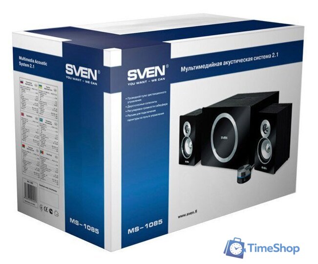 Акустика SVEN MS-1085 - Изображение №3 — Интернет-магазин Time-Shop