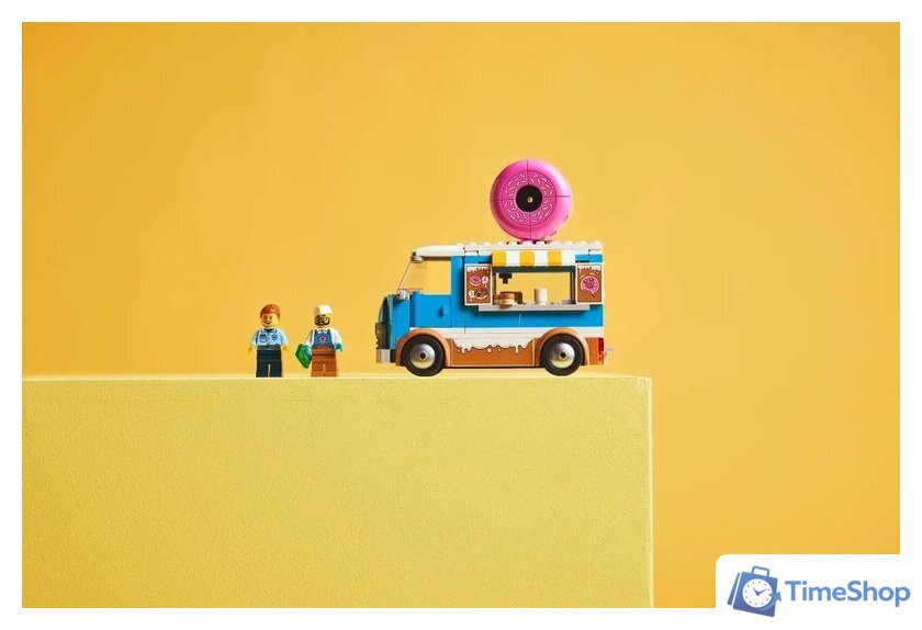Конструктор LEGO City Грузовик с пончиками 60452 - Изображение №11 — Интернет-магазин Time-Shop