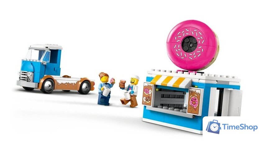 Конструктор LEGO City Грузовик с пончиками 60452 - Изображение №5 — Интернет-магазин Time-Shop