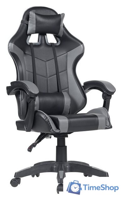 Офисное кресло Mio Tesoro Викинг AF-C5208 (черный/серый) - Изображение №9 — Интернет-магазин Time-Shop