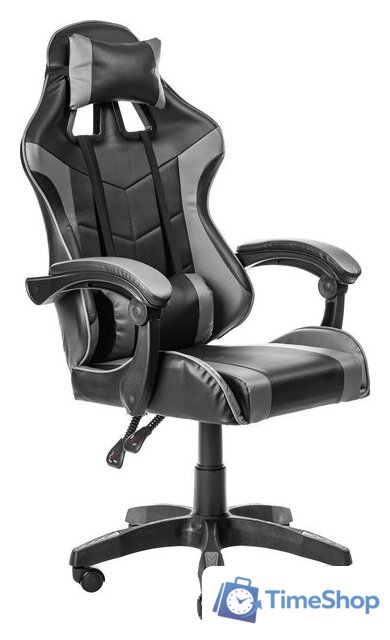 Офисное кресло Mio Tesoro Викинг AF-C5208 (черный/серый) - Изображение №8 — Интернет-магазин Time-Shop