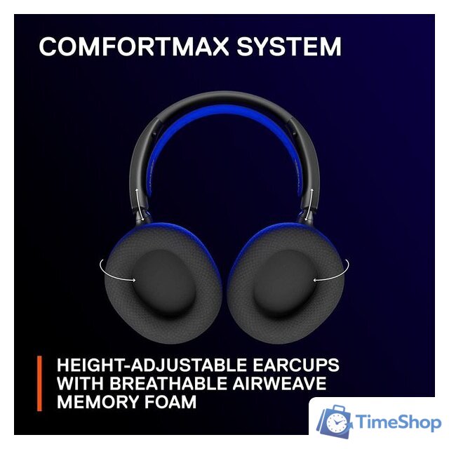 Наушники SteelSeries Arctis Nova 7P Wireless (черный) - Изображение №10 — Интернет-магазин Time-Shop