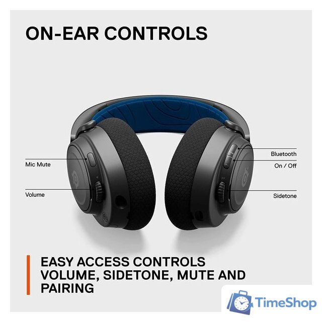 Наушники SteelSeries Arctis Nova 7P Wireless (черный) - Изображение №11 — Интернет-магазин Time-Shop