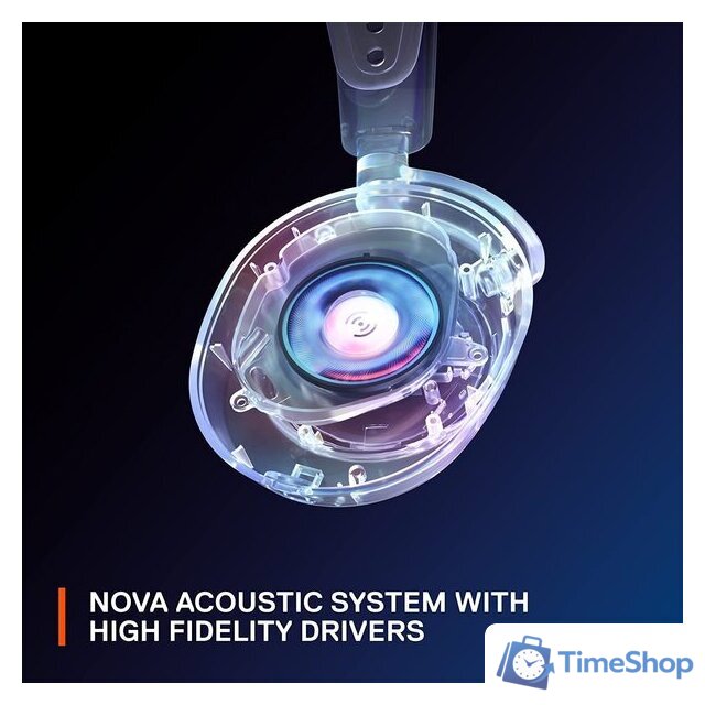 Наушники SteelSeries Arctis Nova 7P Wireless (черный) - Изображение №5 — Интернет-магазин Time-Shop