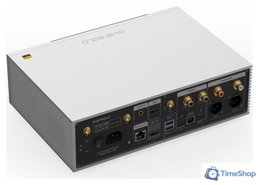 Сетевой проигрыватель Eversolo DMP-A6 Master Edition Gen 2 (серебристый) - Изображение №5 — Интернет-магазин Time-Shop