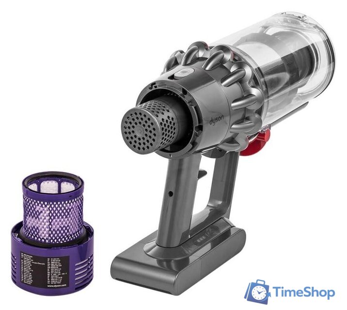 Пылесос Dyson Cyclone V10 Absolute SV27 394433-01 (с переходником на евровилку) - Изображение №9 — Интернет-магазин Time-Shop
