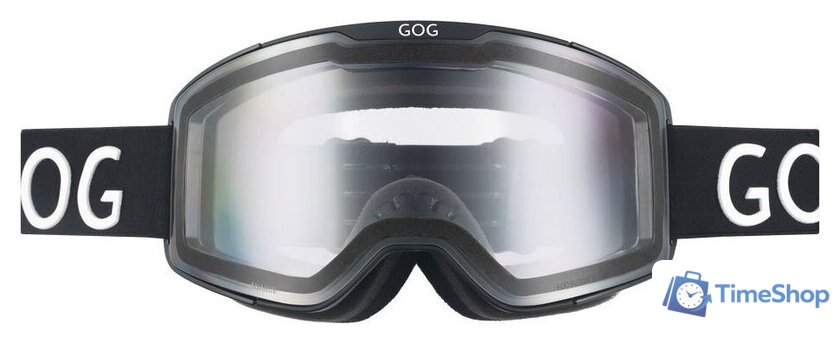 Горнолыжная маска (очки) GOG H601-3 (черный матовый) - Изображение №1 — Интернет-магазин Time-Shop