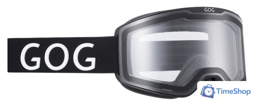 Горнолыжная маска (очки) GOG H601-3 (черный матовый) - Изображение №2 — Интернет-магазин Time-Shop