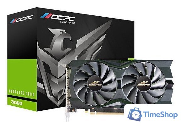 Видеокарта OCPC RTX 3060 OC 12GB GDDR6 OCVN3060G12XM - Изображение №4 — Интернет-магазин Time-Shop