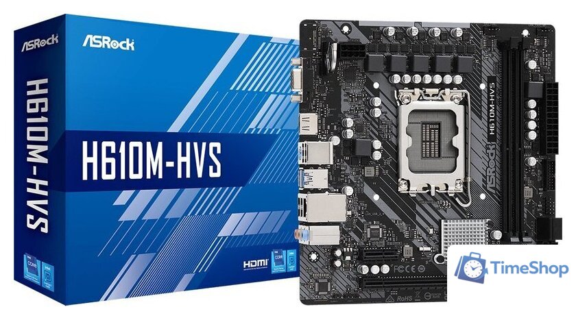 Материнская плата ASRock H610M-HVS - Изображение №3 — Интернет-магазин Time-Shop